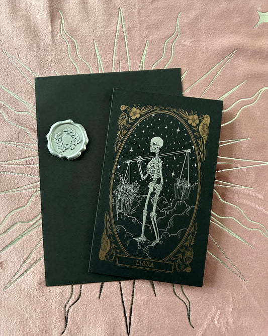 Greeting Card - Libra