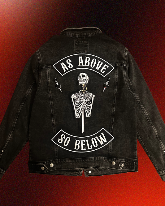 Large Embroidered Back Patch - "Strife"