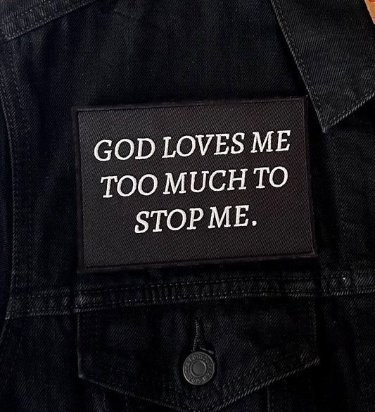 embroidered iron-on patch