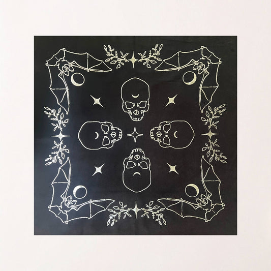 Velvet Altar Cloth - "Midnight" Purple