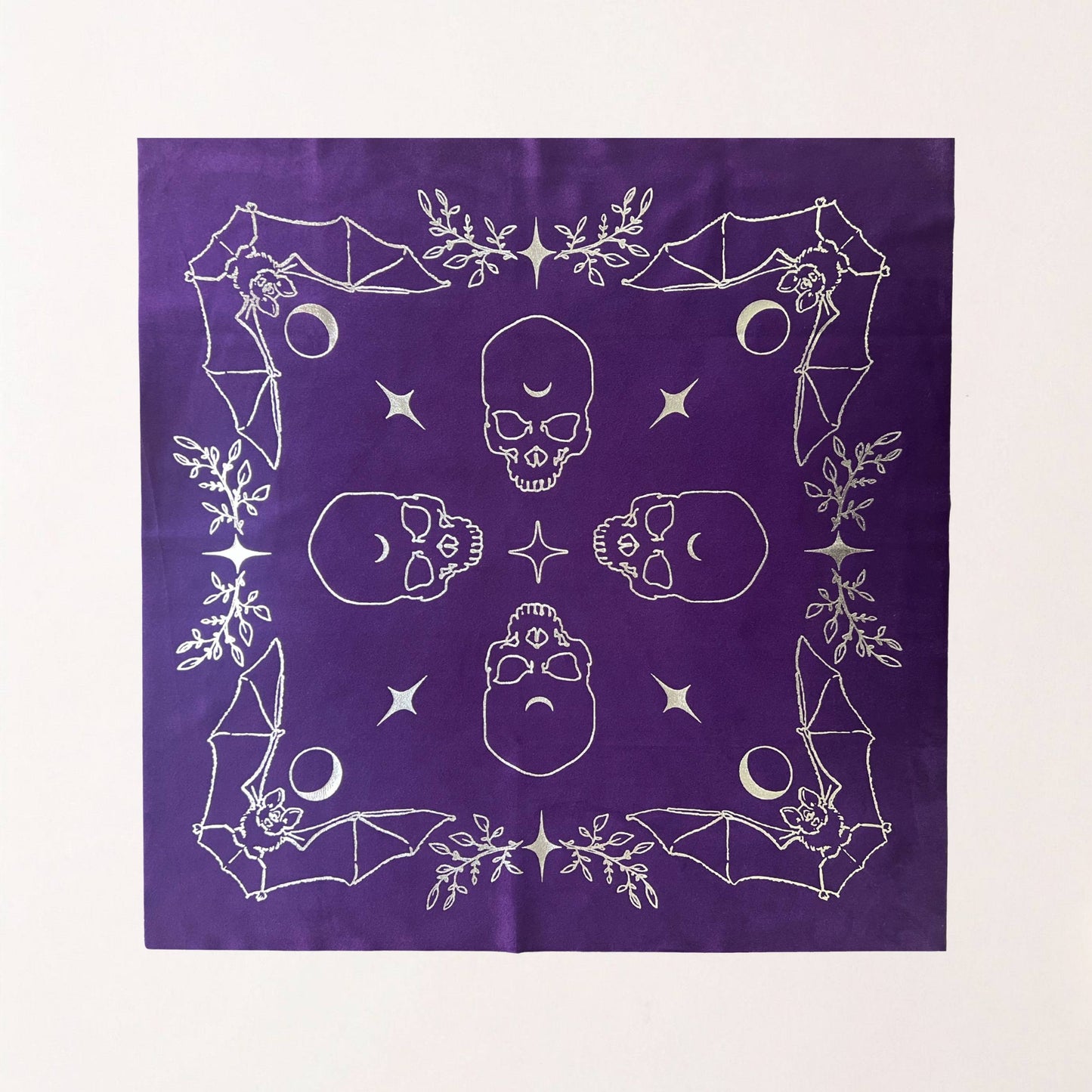 Velvet Altar Cloth - "Midnight" Black