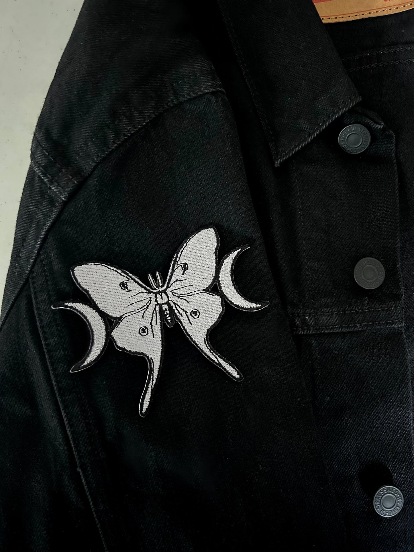 Embroidered Patch - Luna Moth