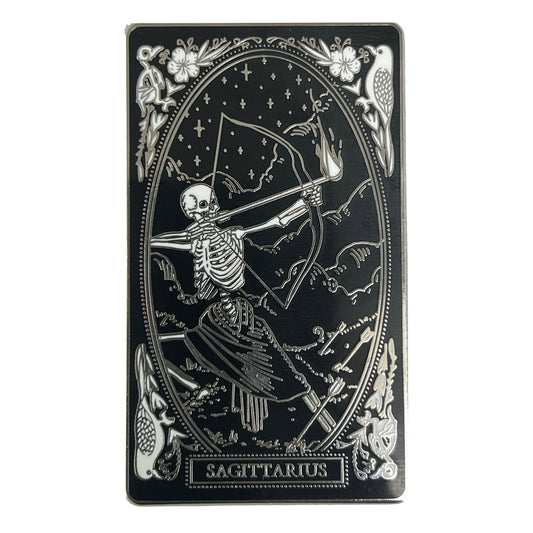 Hard-Enamel Zodiac Pin - Sagittarius