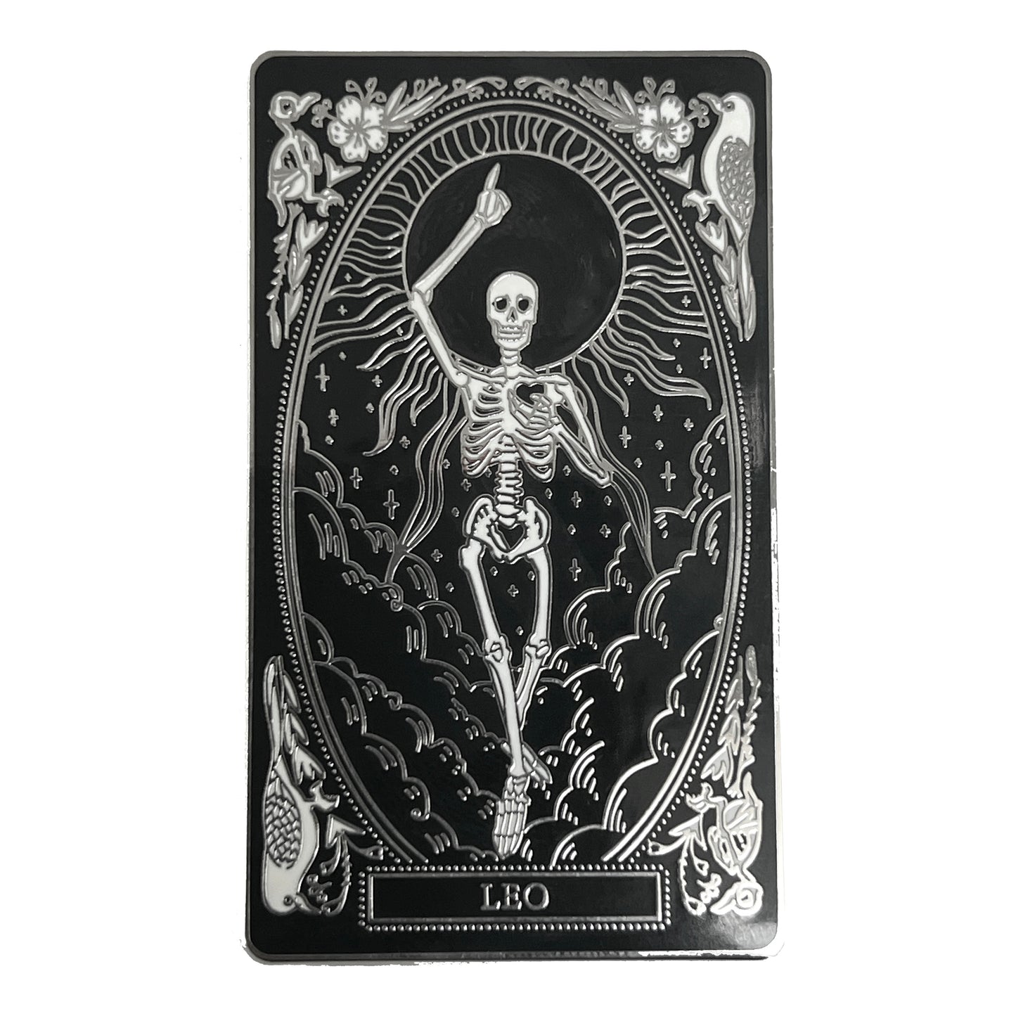 Hard-Enamel Zodiac Pin - Leo