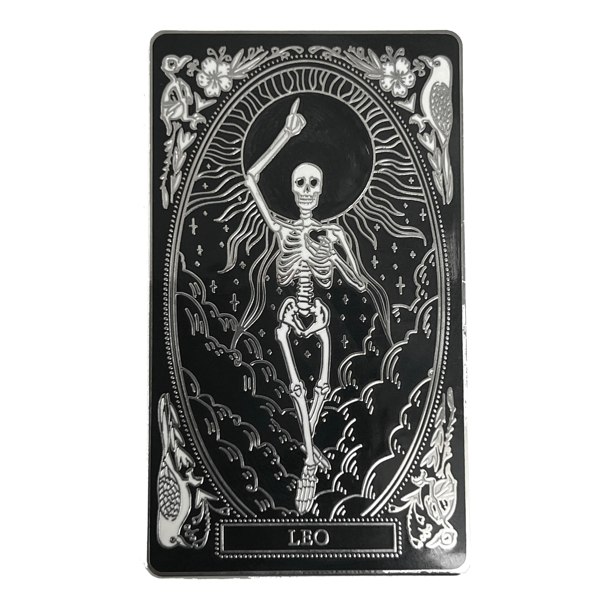 Hard-Enamel Zodiac Pin - Leo
