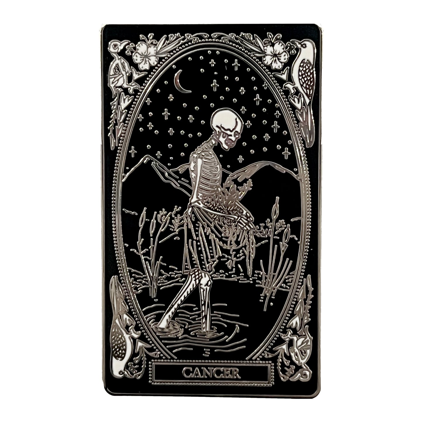 Hard-Enamel Zodiac Pin - Cancer