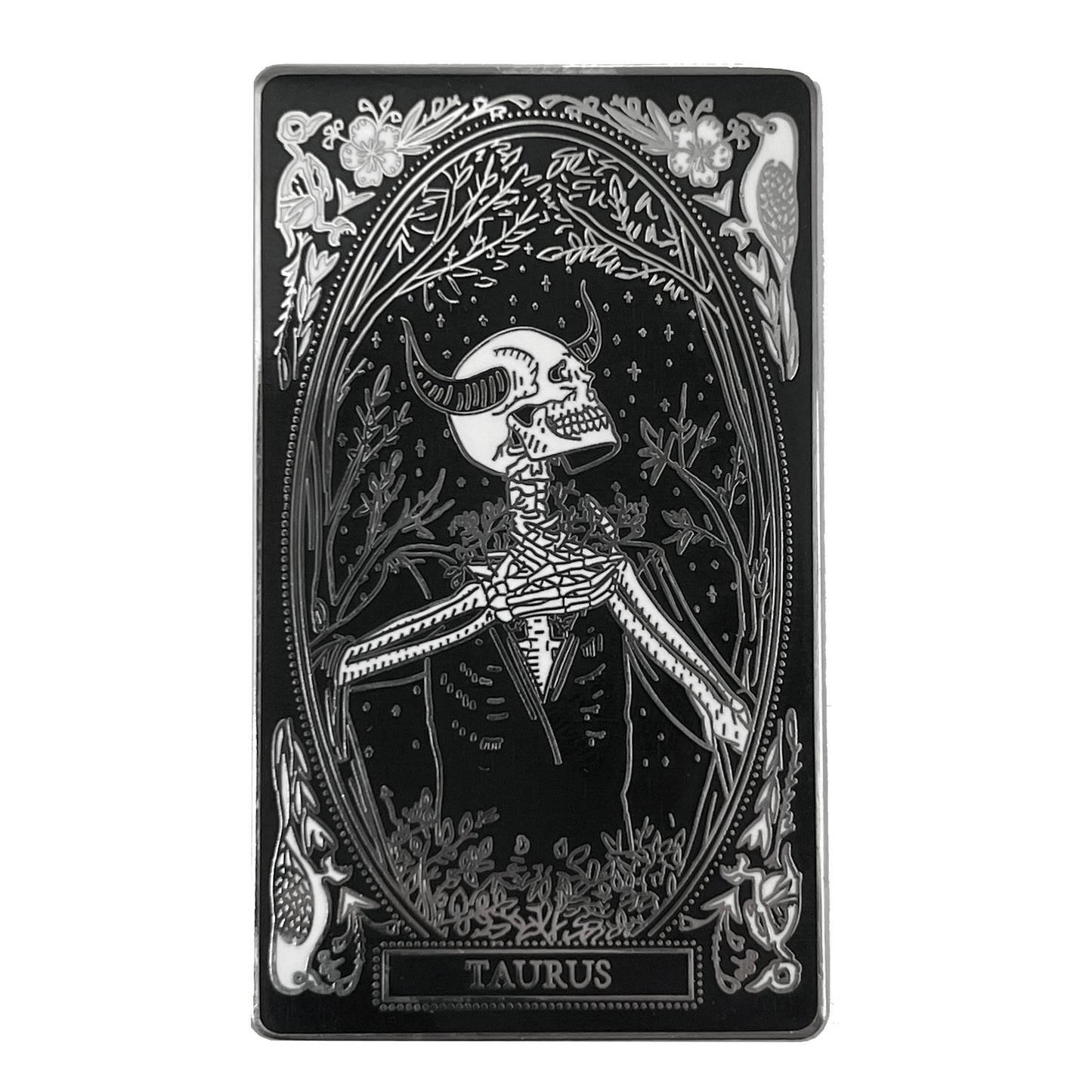 Hard-Enamel Zodiac Pin - Taurus