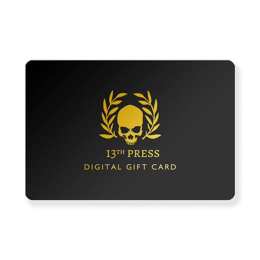 13th Press Digital Gift Card