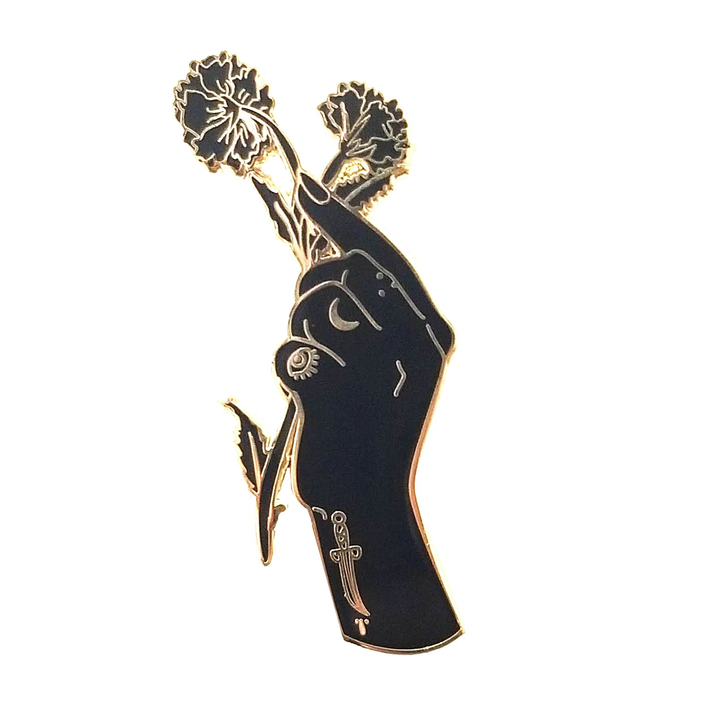 Limited Edition - "Marigold Night" Hard-Enamel Pin