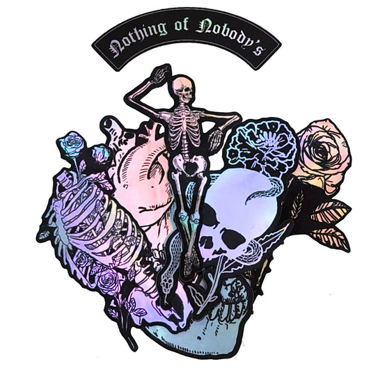 Sticker Pack - "To the Bone" Holographic