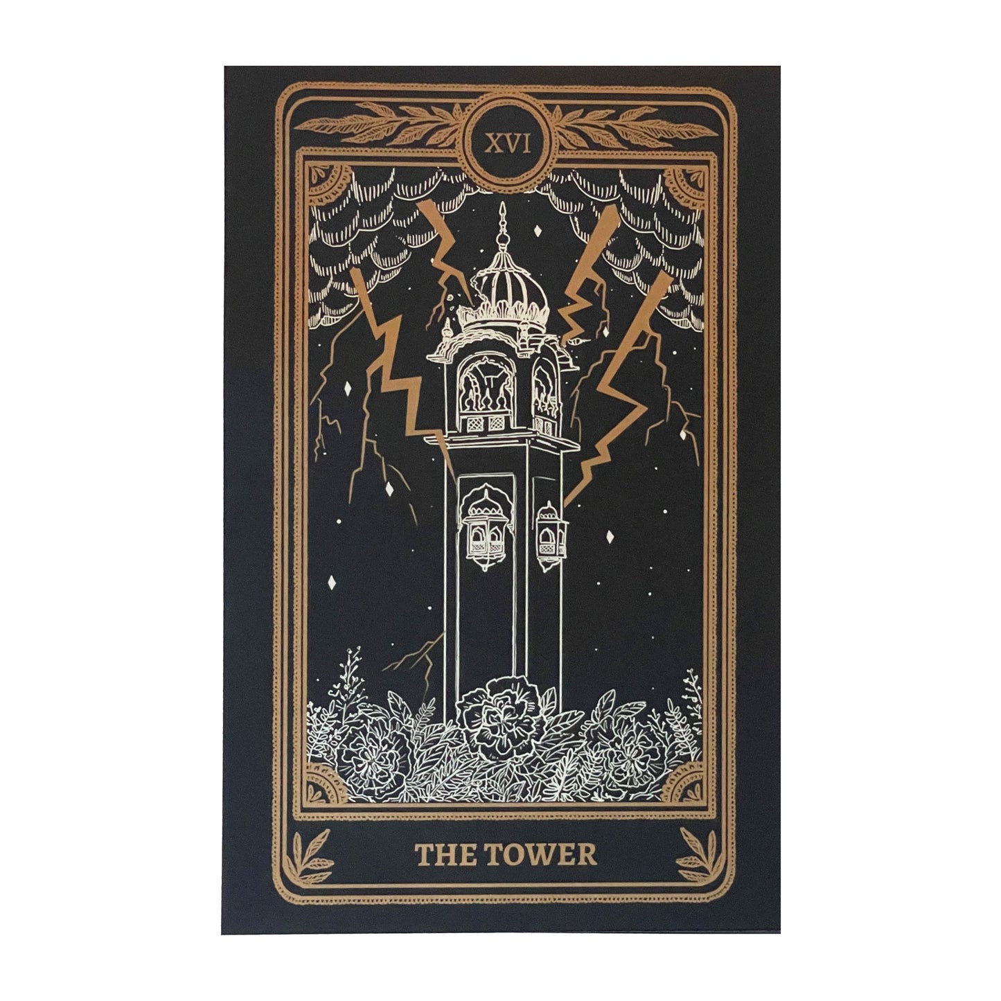 Print, Tarot - THE TOWER