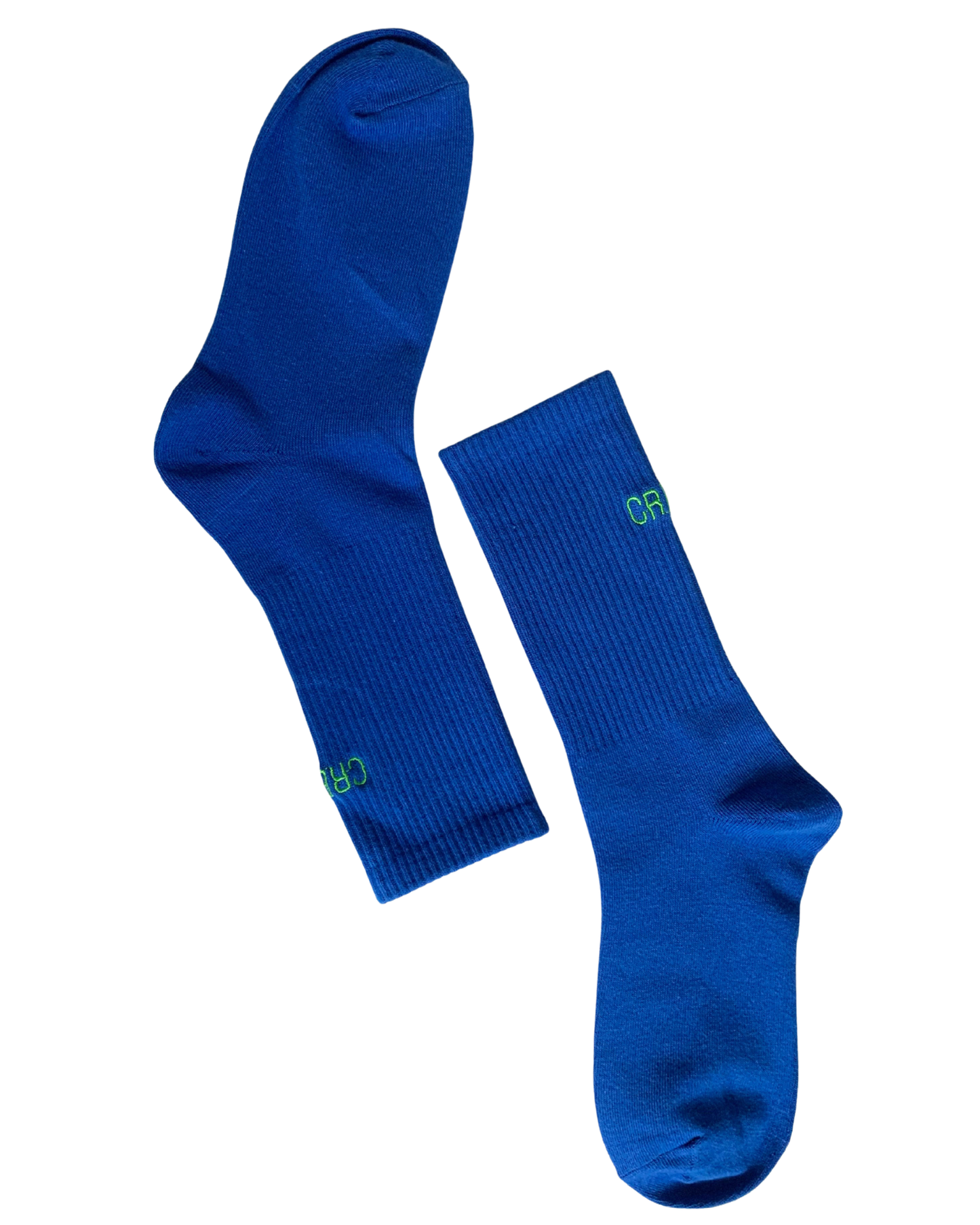 Embroidered Crew Socks - "CREEP"