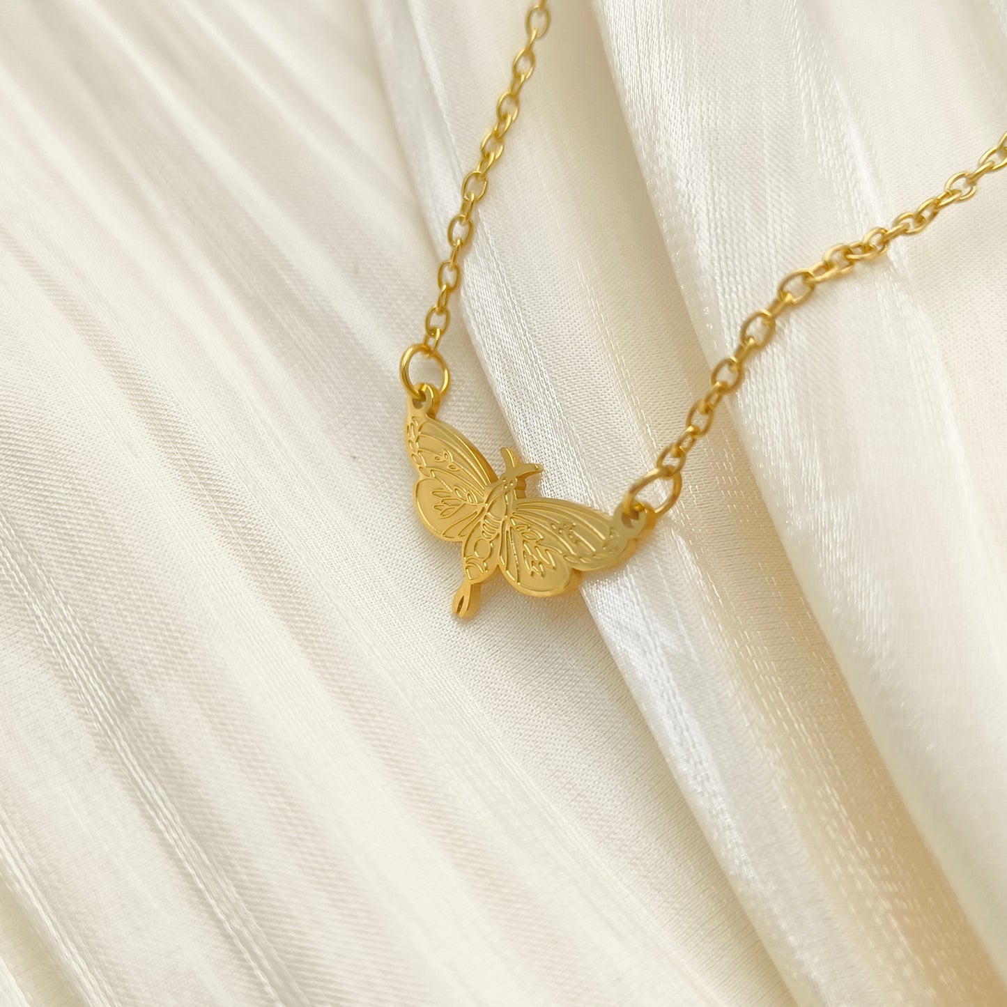 Auric Moth Necklace - 13th Press x Feyr™