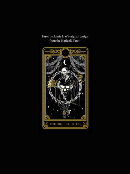 The High Priestess Book/iPad/Kindle Sleeve, Velvet Tarot Pouch