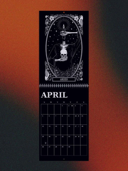 Celestial Reflections: A Zodiac Art Calendar, 2026