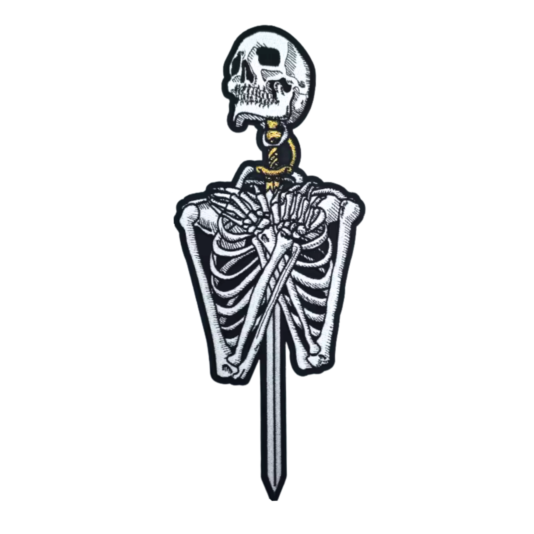Large Embroidered Back Patch - 