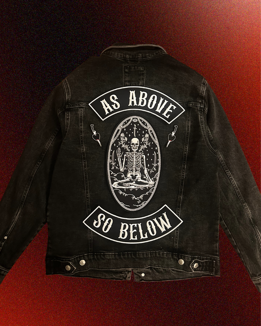 Large Embroidered Back Patch - "Disciple"