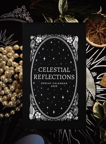 Celestial Reflections: A Zodiac Art Calendar, 2026