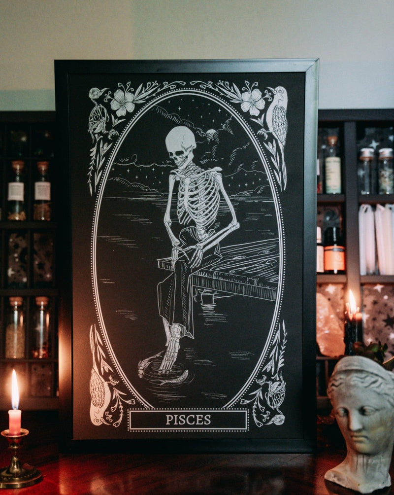 Pisces - Zodiac Print