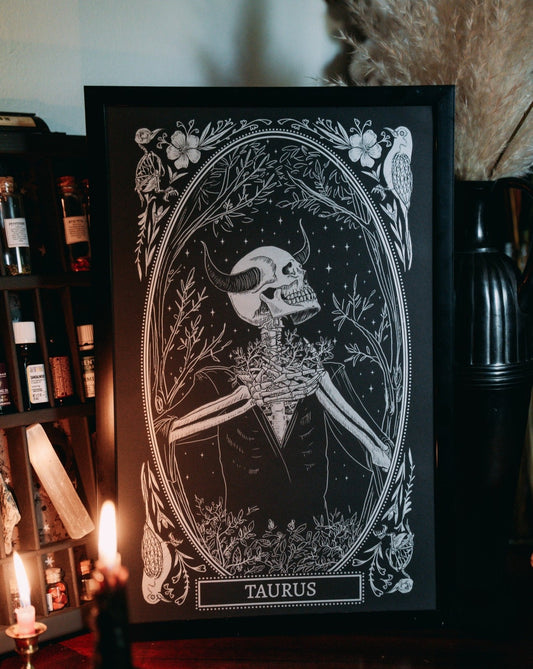 Taurus - Zodiac Print