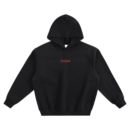 EGO DEATH - Embroidered Boxy Hoodie x Cosmic Swamp