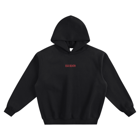 EGO DEATH - Embroidered Boxy Hoodie x Cosmic Swamp