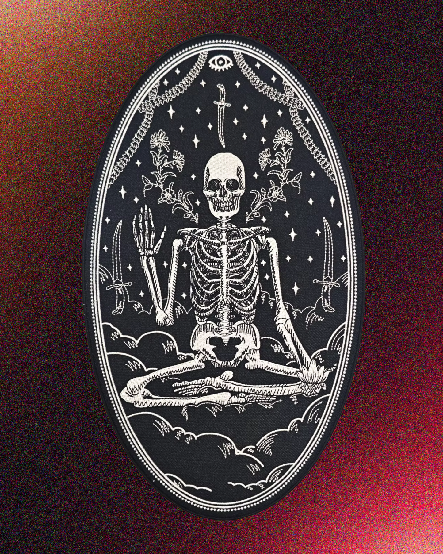 Large Embroidered Back Patch - "Disciple"