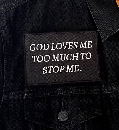 embroidered iron-on patch