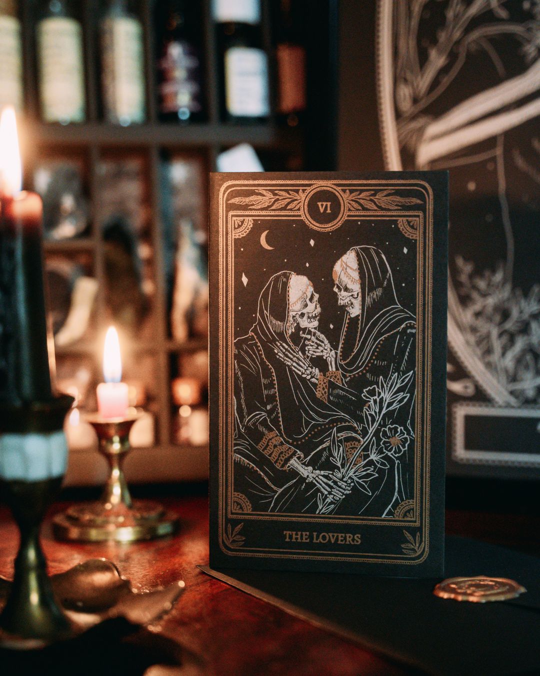 Greeting Card - "The Lovers"