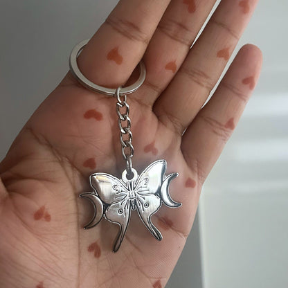 Keychain - "Luna Moth"