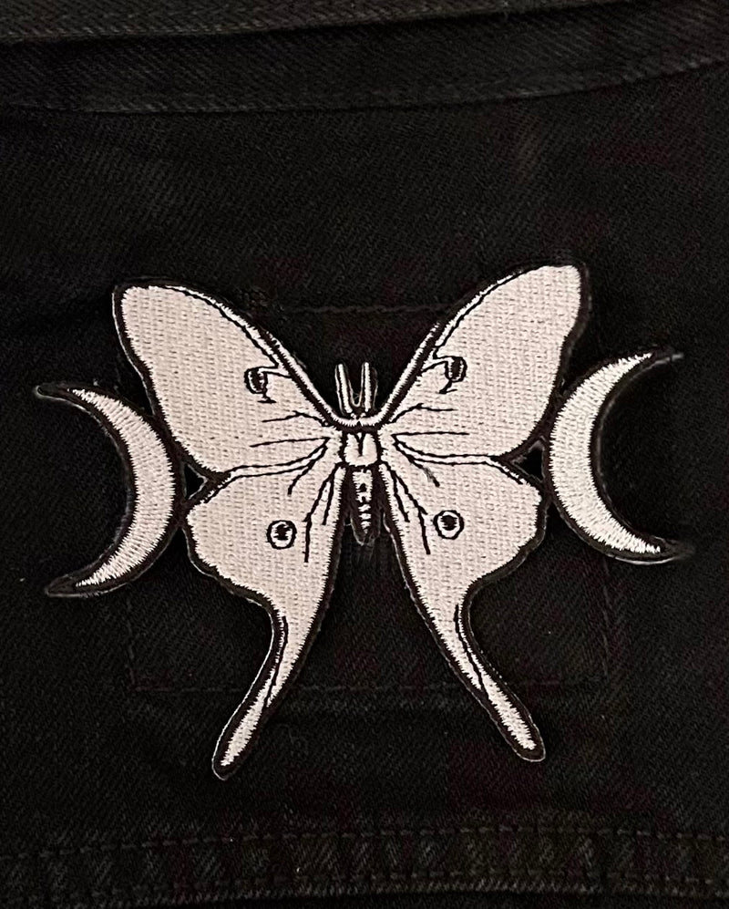 Embroidered Patch - Luna Moth