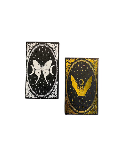 Nocturne Novelty Matchbox Set – Luna Moth & Bat (Set of 2)