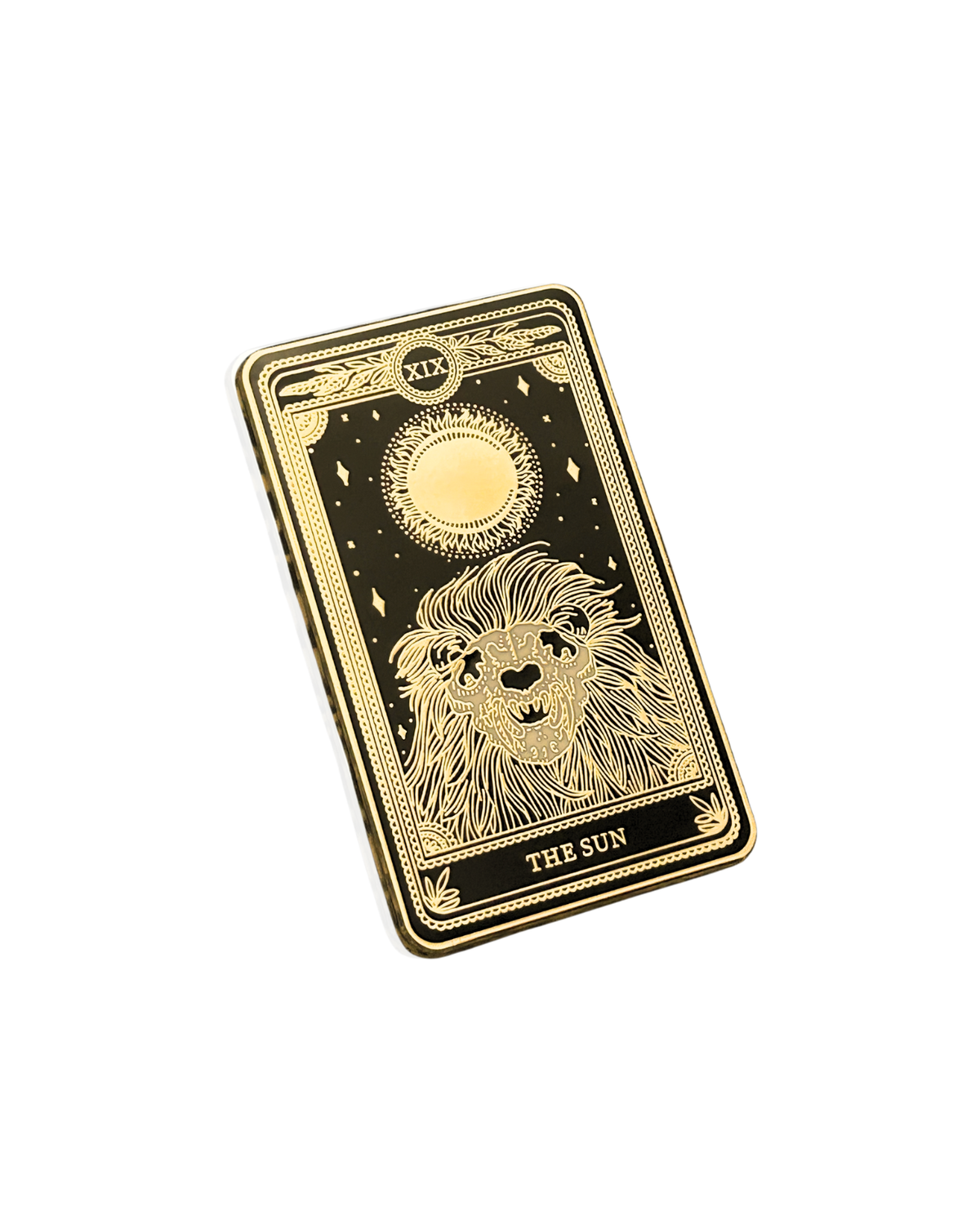 Hard-Enamel Pin - "The Sun"