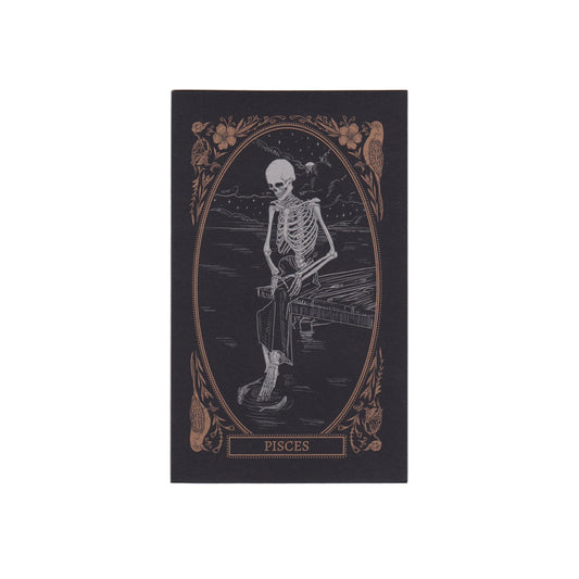 blank greeting card with libra zodiac sign design from the Mirror Oracle deck by Amrit Brar and 13th Press