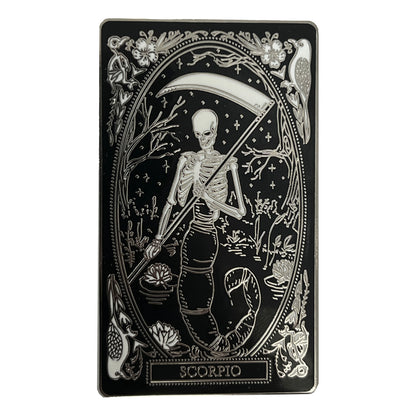 Hard-Enamel Zodiac Pin - Scorpio