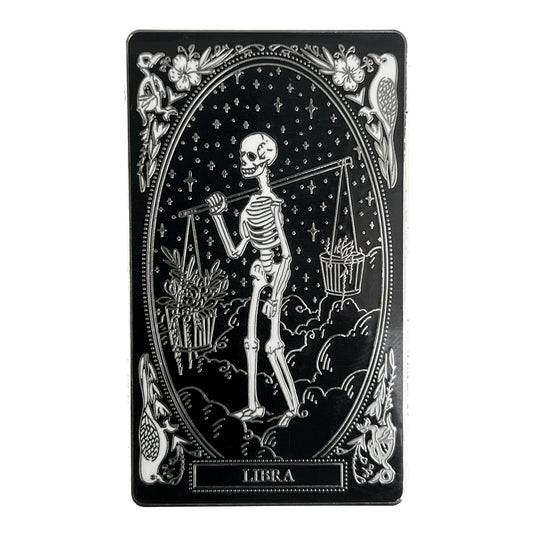 Hard-Enamel Zodiac Pin - Libra