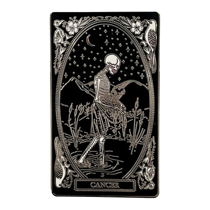 Hard-Enamel Zodiac Pin - Cancer