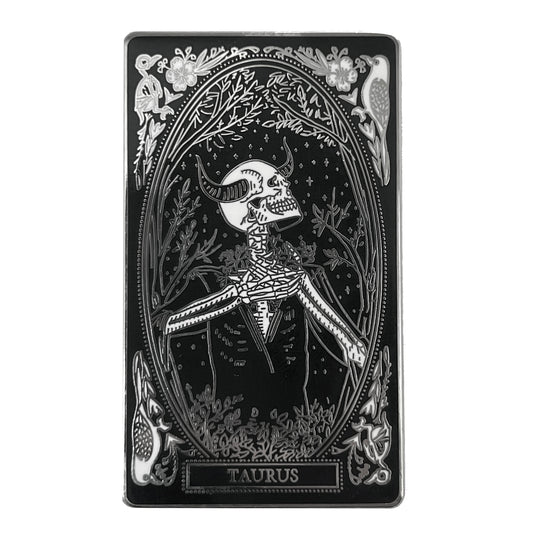 Hard-Enamel Zodiac Pin - Taurus