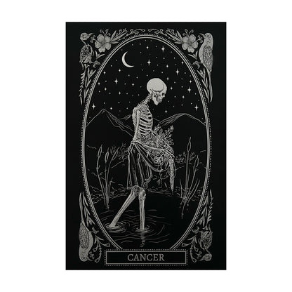 Cancer zodiac sign art print 