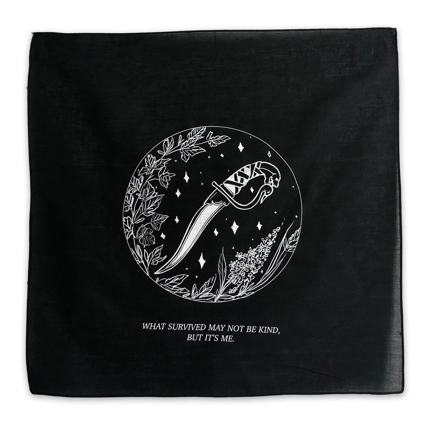 "What Survived" Cotton Screenprint Patch