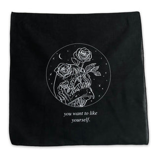 "You Want to Like Yourself" Cotton Screenprint Patch