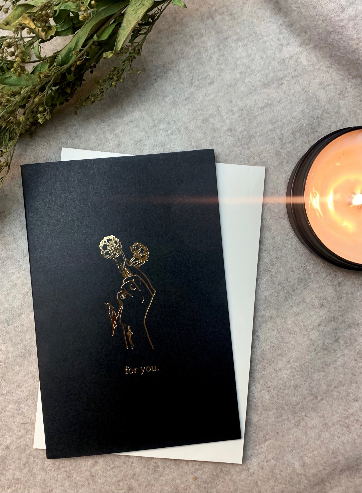 Greeting Card - "For You"