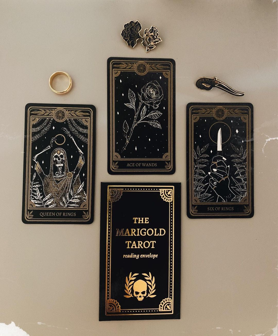 Random Reading Envelope - The Marigold Tarot