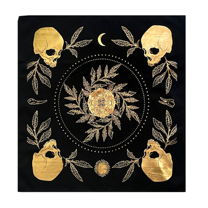 Tarot Cloth - "Teeth and Bone"