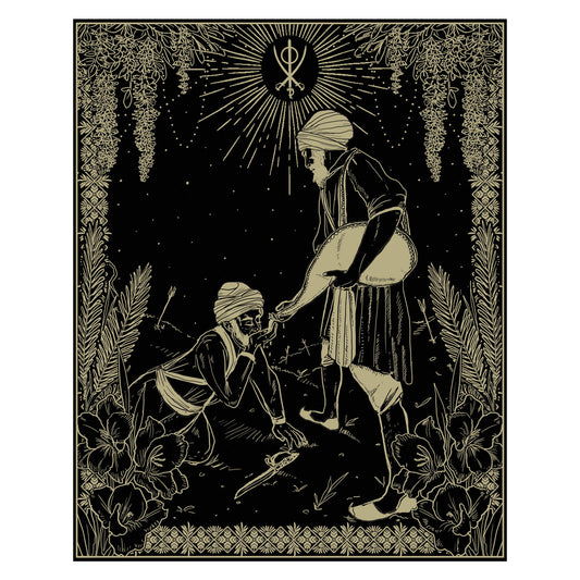 "Water to Water" Bhai Kanhaiya Ji - Art Print