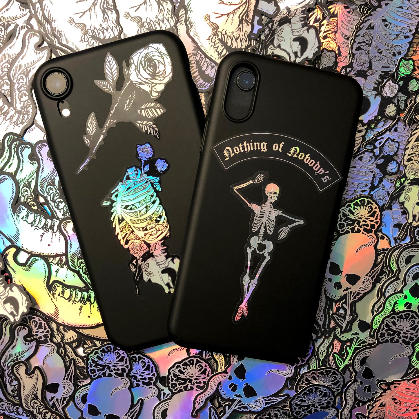 Sticker Pack - "To the Bone" Holographic