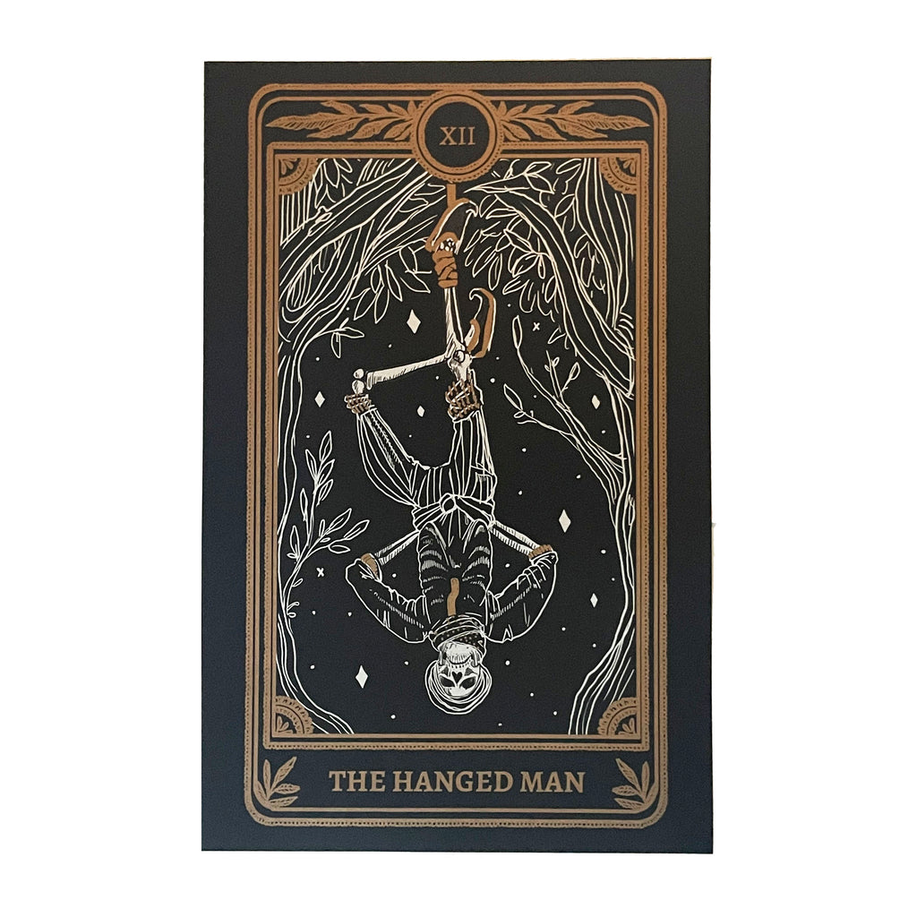 Marigold Tarot Print - The Hanged Man – 13th Press