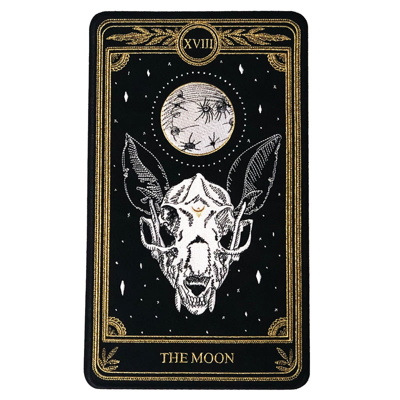 Full Moon Back Patch Lunar Backpatch, Space, Large Patches for