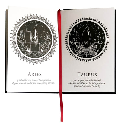 shitty horoscopes hardcover book 