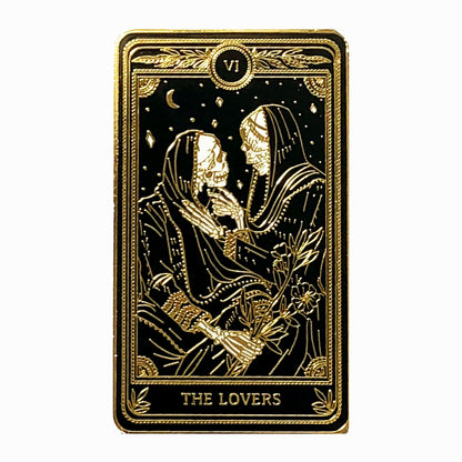 Hard-Enamel Pin - "The Lovers"